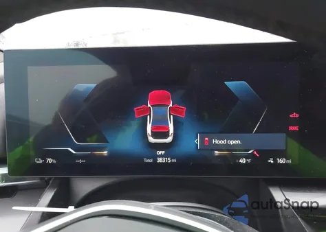 2024 BMW I5 Edrive40 из США, поврежденный, VIN WBY33FK07RCR95794